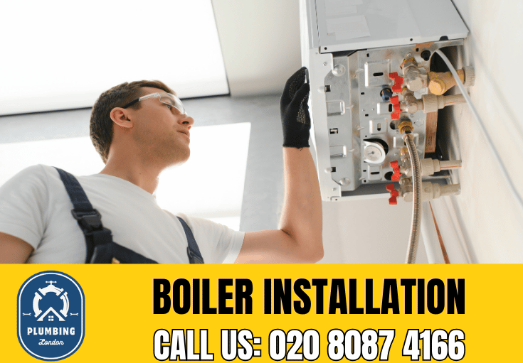 boiler installation Raynes Park