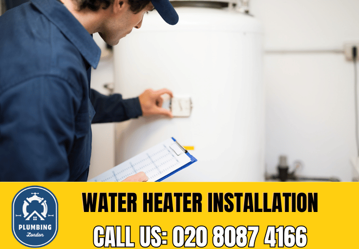 water heater installation Raynes Park